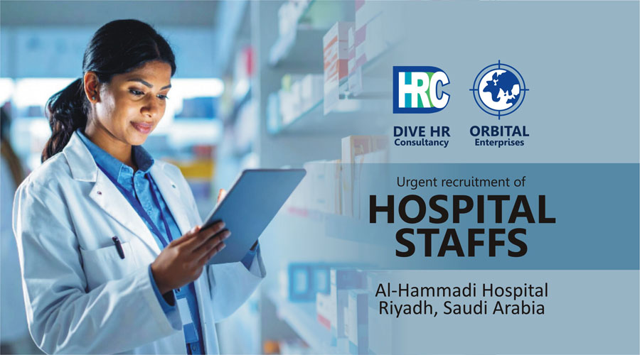 Recruitment of Hospital Staffs at Al-Hammadi Hospital, Saudi Arabia